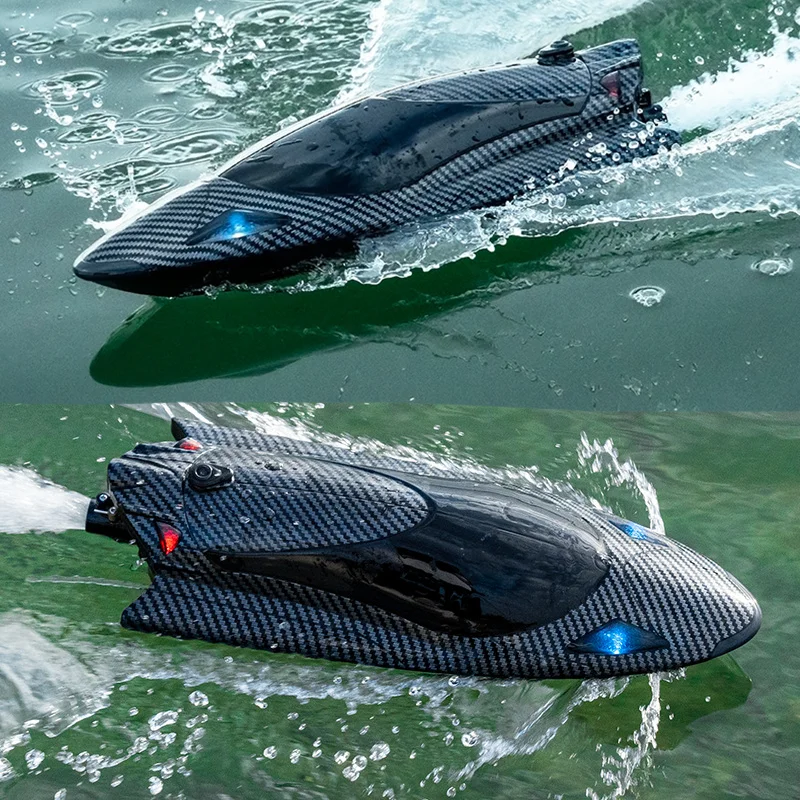 Smrc Fy011 Rc Boat 2.4ghz 40km/h High Speed Racing Boat Model Water Cooled Motor Remote Control Speedboat Children Rc Toys images - 6