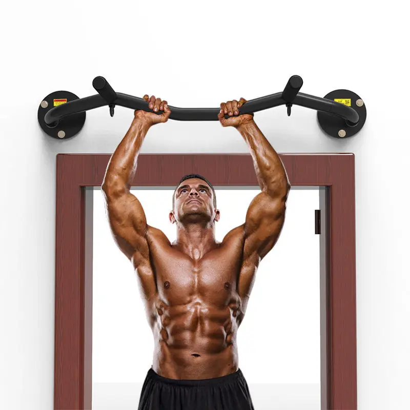 Horizontal Bar on The Door Home Wall Multiple Positions Pull Up Horizontal Bar Beam Wall Hang Fitness Equipment