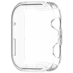Premium Clear TPU Protective Case for Smartwatch - Durable, Replaceable Accessory for Enhanced Screen Protection (Clear)