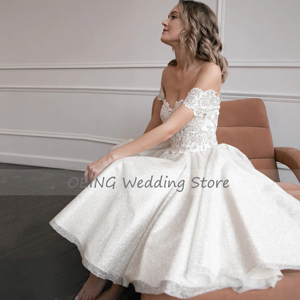 Wedding Short Dress Women 2023 Bride | Wedding Dress 2023 Elegant Wedding -  Cap - Aliexpress