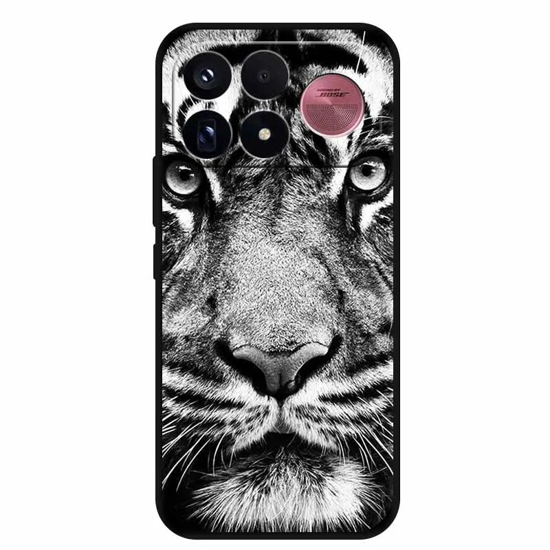 Lovely Cartoon Soft Silicone TPU Phone Case with Protective Bumper Cover