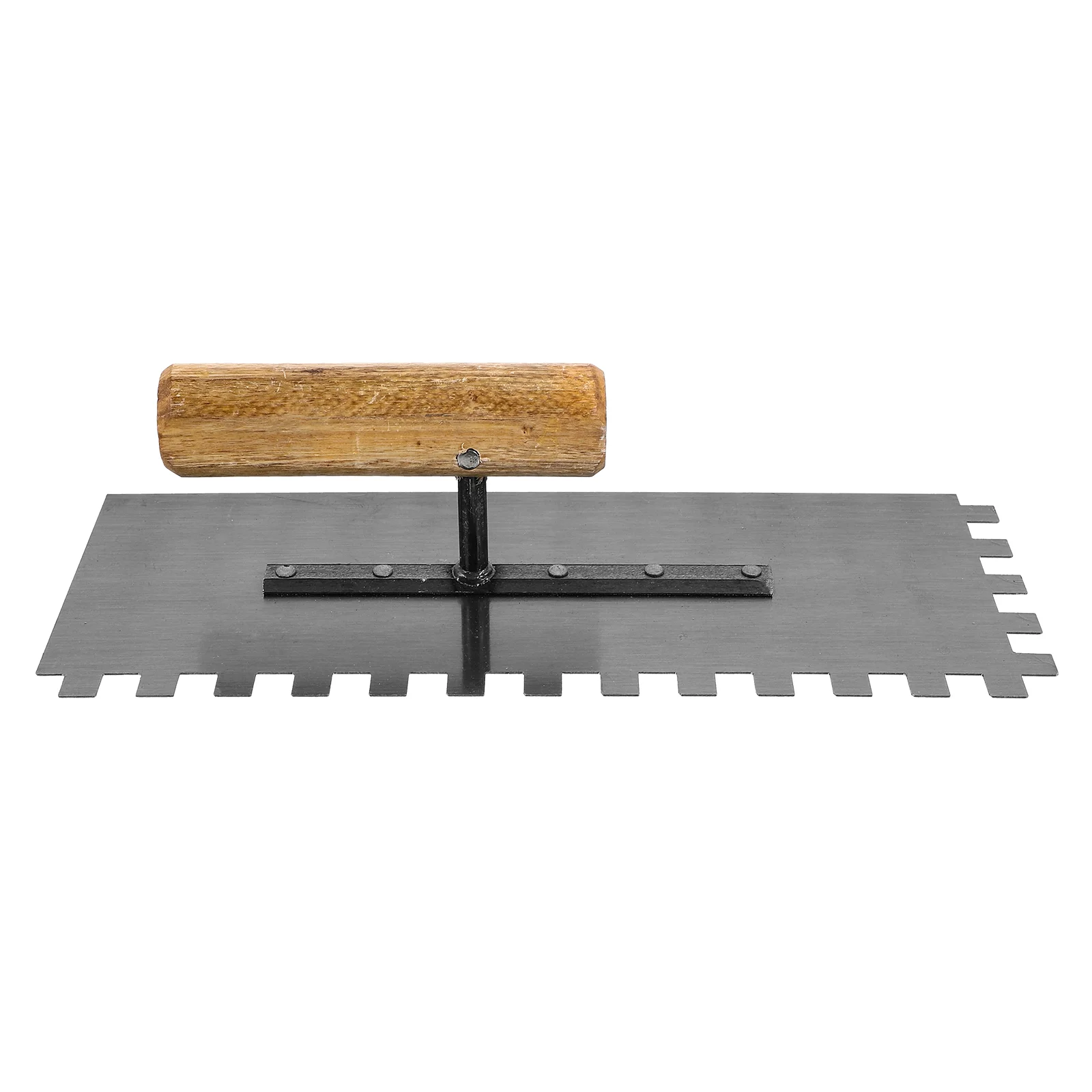 Metal Trowel Mason Tools Masonry Hand Wood Steel Concrete Tile with Wooden Handle