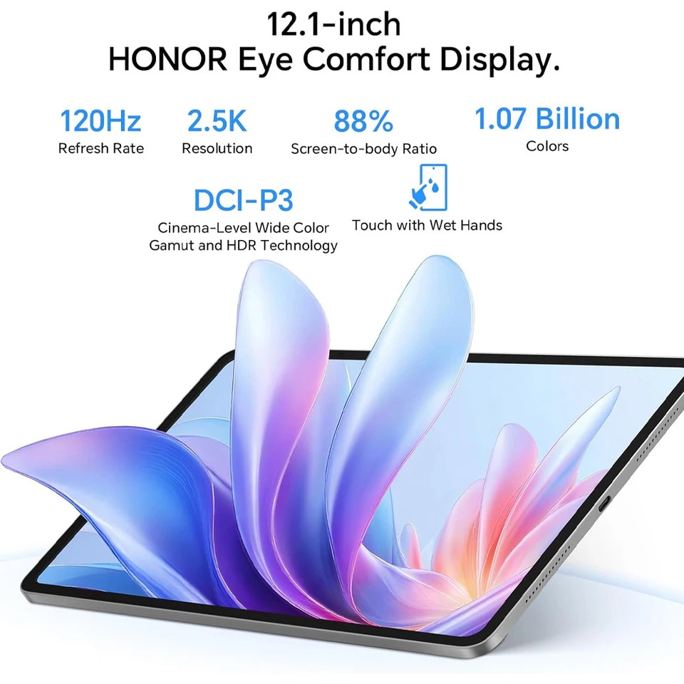 Global Version HONOR Pad 10 Tablet 12.1-inch 120Hz 2.5K Display