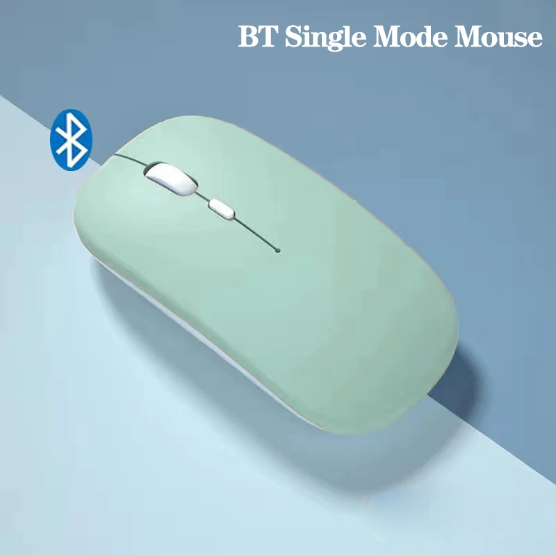 Ultra-Thin Ergonomic Wireless Bluetooth Mouse for Office and Travel Use