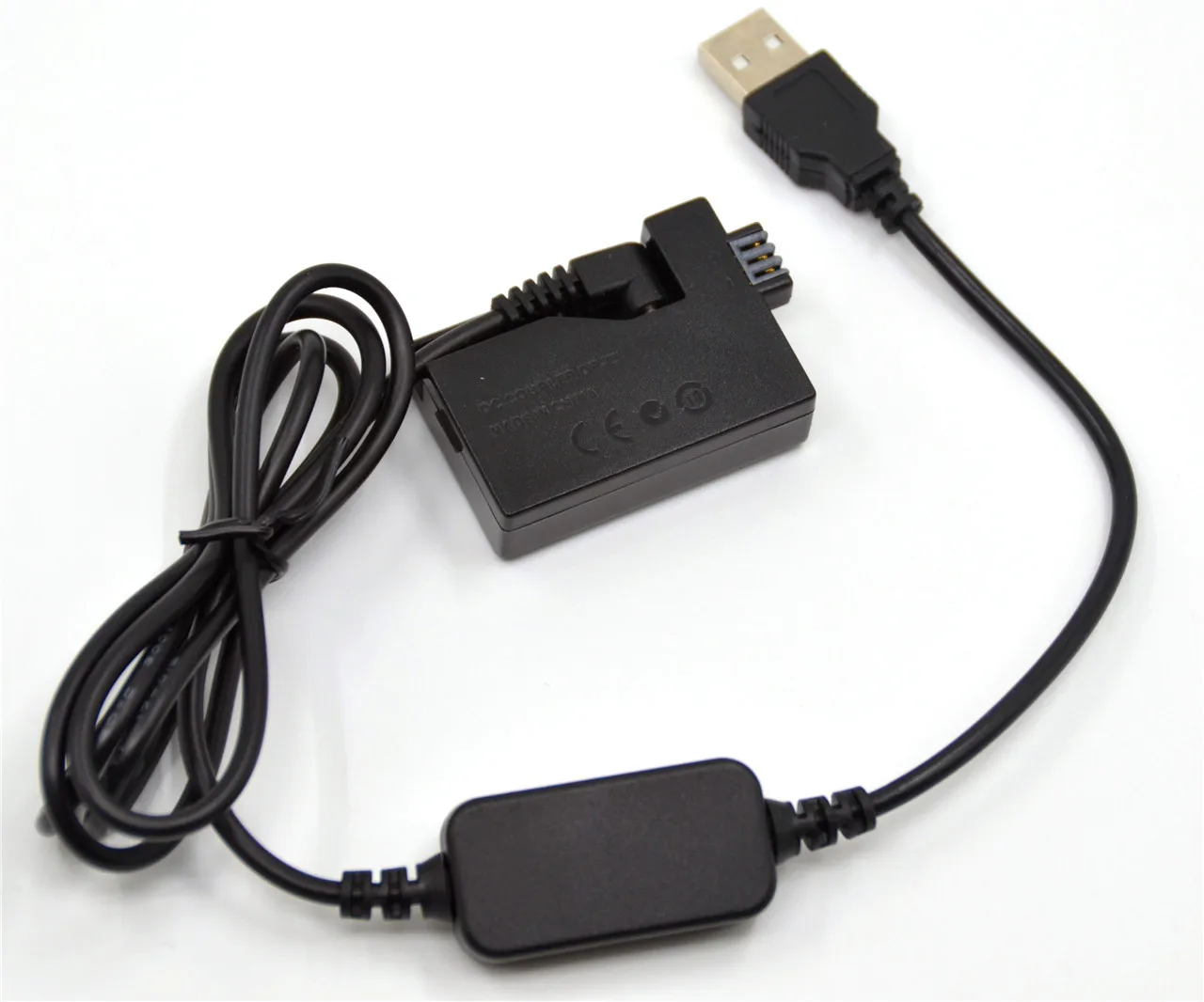 Vitesun Power Bank 5V USB Cable Adapter Charger + LP-E5 LPE5 ACK-E5 Dummy Battery DR-E5 for Canon EOS 450D 500D 1000D XS XSi T1i