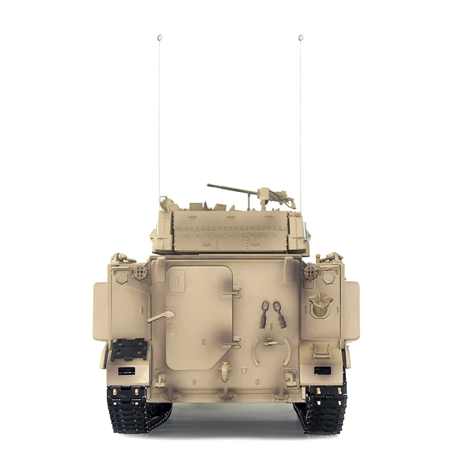 통데 1/16 RC 군용 탱크 M2412-A M113A1 MRV 320 터렛 회전식 총신 반동 적외선 구동 휠 원격 조종 팬저