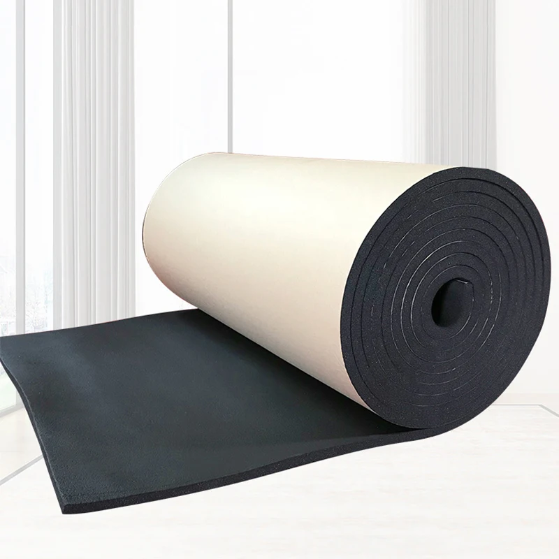Sound Proof Mat 100*50cm 3/6/10/20mm Thickness Car Heat Noise Insulation Closed Cell Foam Sticker