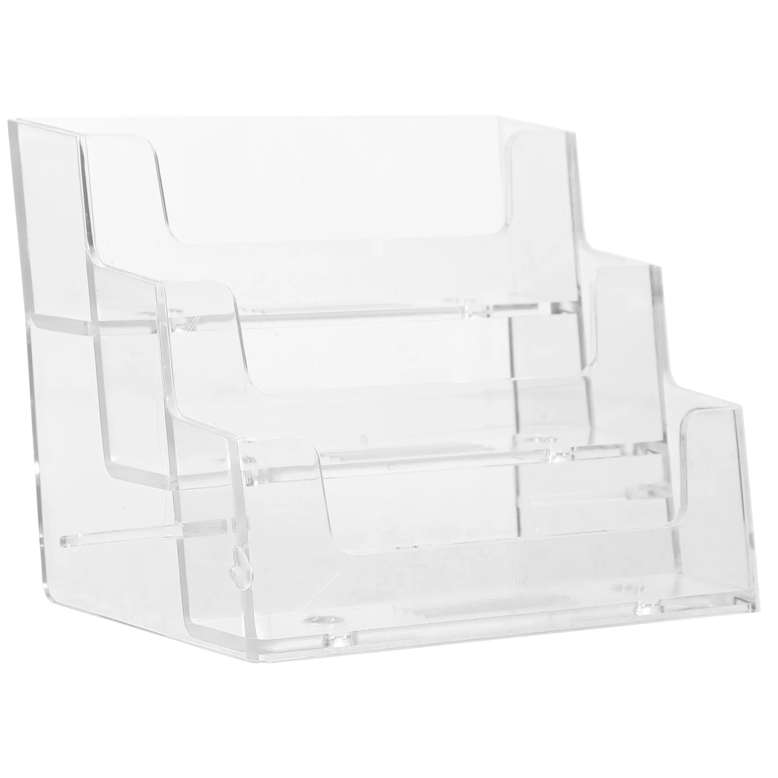 Multi-layer Business Card Box Stand Outdoor Holder Show Rack Display Cards Shelves
