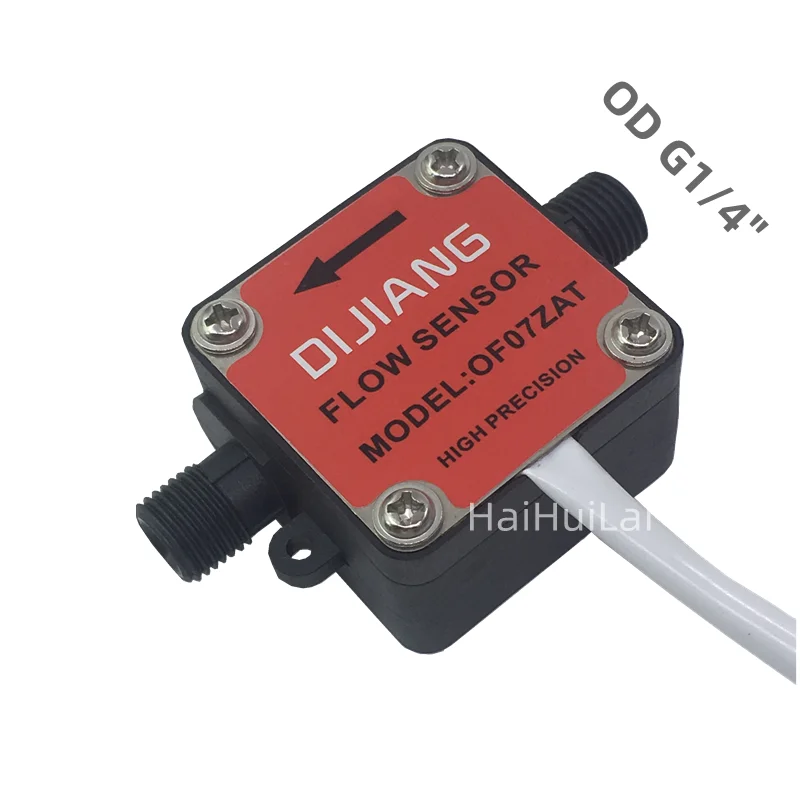 G1/4 Oval Gear Flow Meter High Precision Oil Flow Sensor Special Use In Cooking Machine Hall Flowmeter Fuel liqud Indicator