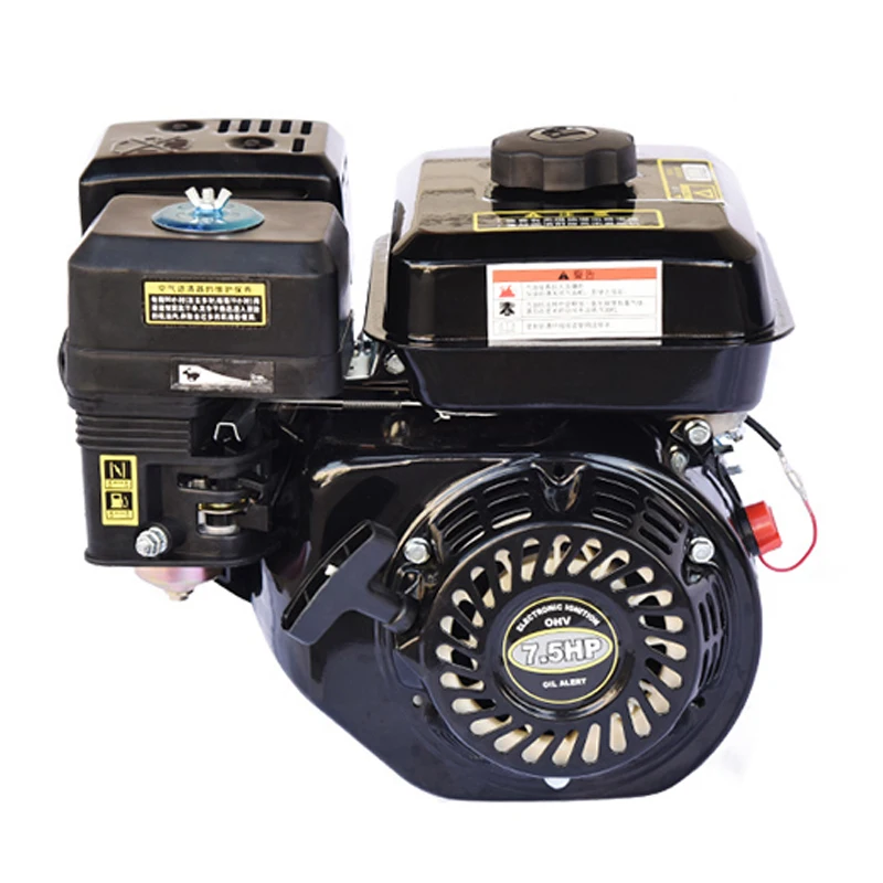 

168F-1 Gasoline micro engine 4KW four-stroke small power accessories 196CC flat key shaft engine OHV structure