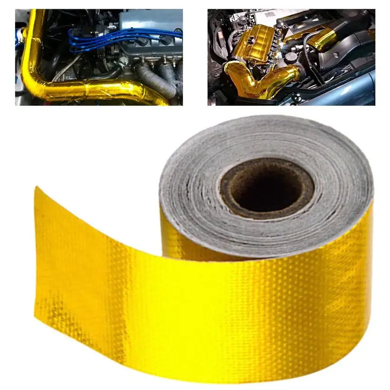 Nastro Resistente Al Calore Automotive Extreme Temperature Foglio Di Alluminio Schermatura Termica Adesivo Con Supporto In Foglio Di Alluminio Barrier