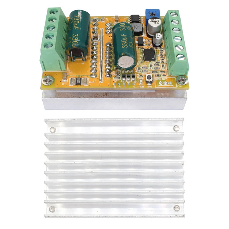 BLDC Three Phase Brushless Motor Controller PWM Without Hall Sensor Driver Board