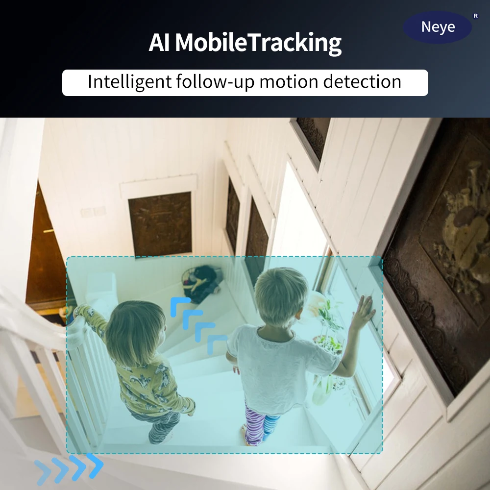 Neye 8MP 4K WiFi E27 Bulb Camera Home Indoor Color Automatic Human Tracking 10X Digital Zoom CCTV Bidirectional Audio IP Camera 4