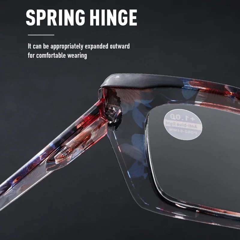 Large Frame Anti Blue Light Fashion Glasses - Ultra Light Unisex Eyewear
