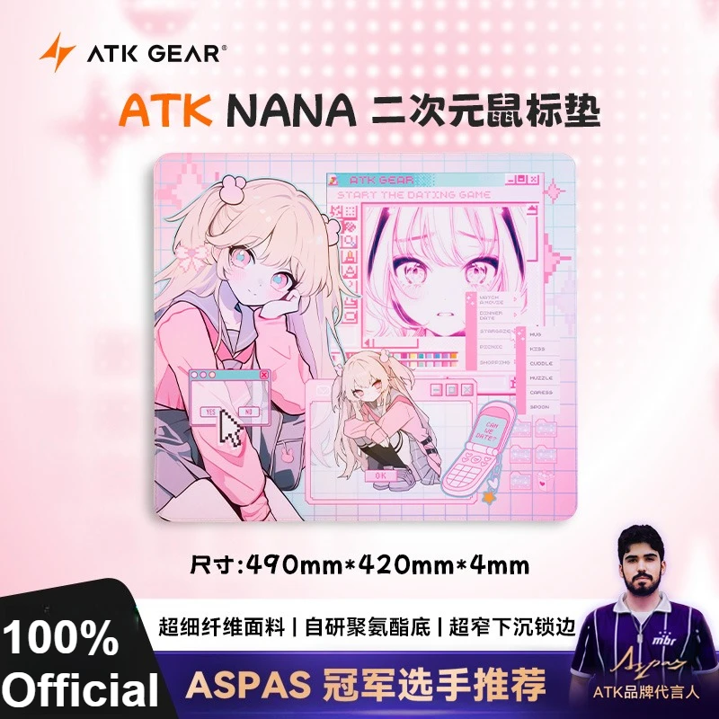 Yeni ATK A9 Air Ultimate Oyun Faresi Kablosuz Bluetooth Hafif PAW3950 Ultra Çift 8K Espor Mouse FPS Oyun Aksesuarları