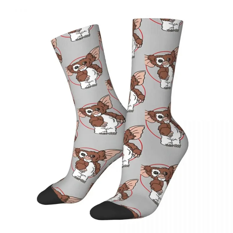 

Retro Cute Men'S Socks Gremlins Gizmo Horror Film Unisex Street Style Seamless Printed Crazy Crew Sock Gift