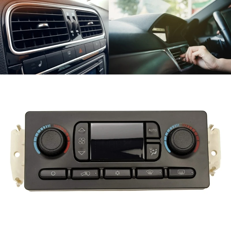 

Car Accessories Climate Control Panel HVAC Temperature Unit Selector Air Conditioner Heater Suitable for Trail 599 211XD
