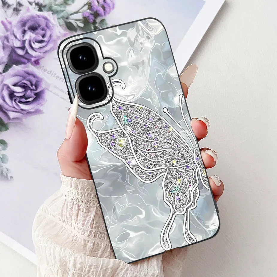 Stylish Painted Soft Silicone Phone Case for Infinix Smart 10 Series