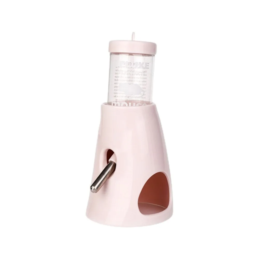 Title 9, Small Animal Plastic Water Bottle with Stand Ho...
