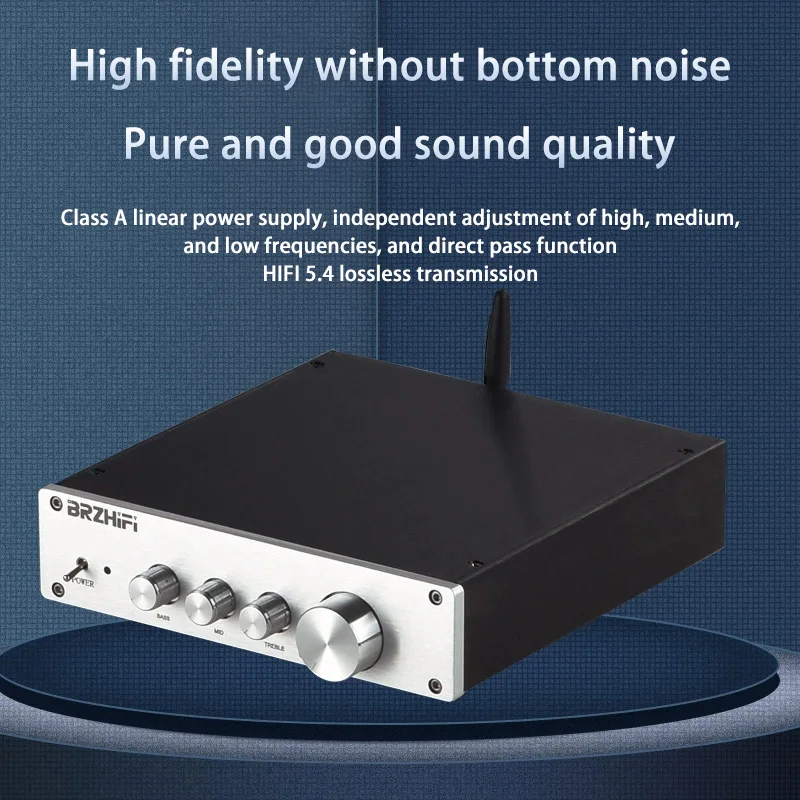 BRZHIFI F1 Pure Class a High School Low Adjustable Tone