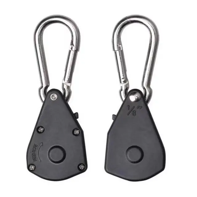 4Dcs Kemping Kültéri Sátor Szíjtárcsa Beállítási Lombkorona Kötél Stop Csat Emelő Növényi Lámpa Zsinór - Image 5