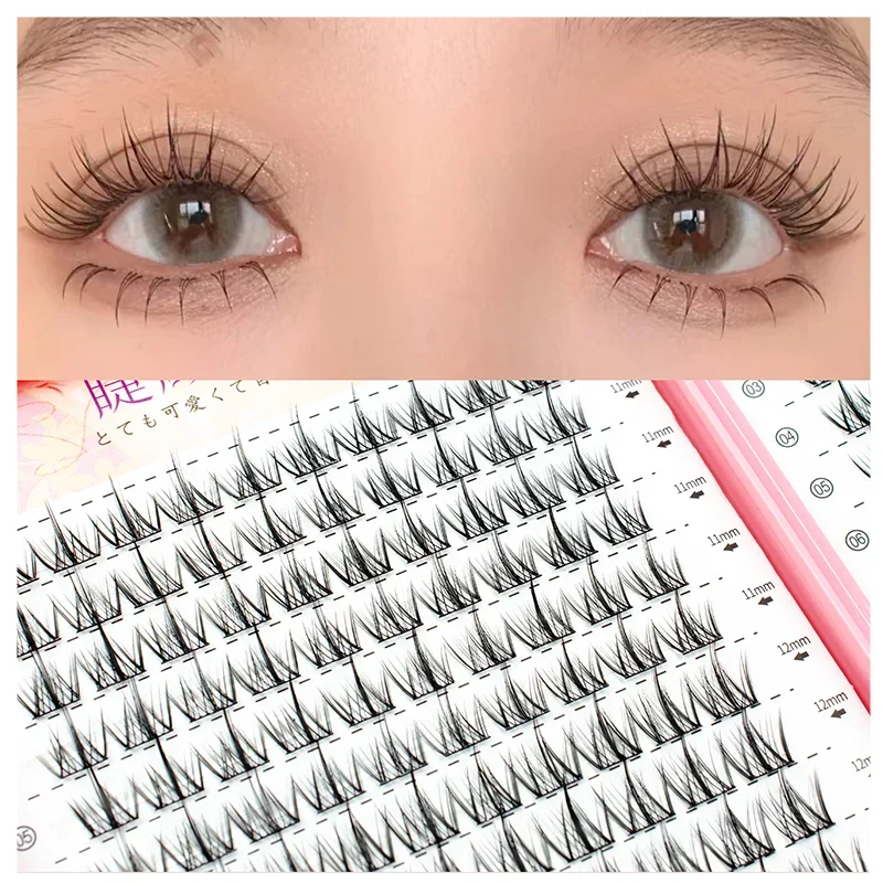 Eyelash Extension 32Rows Personal Professional Individual Cluster Grafting