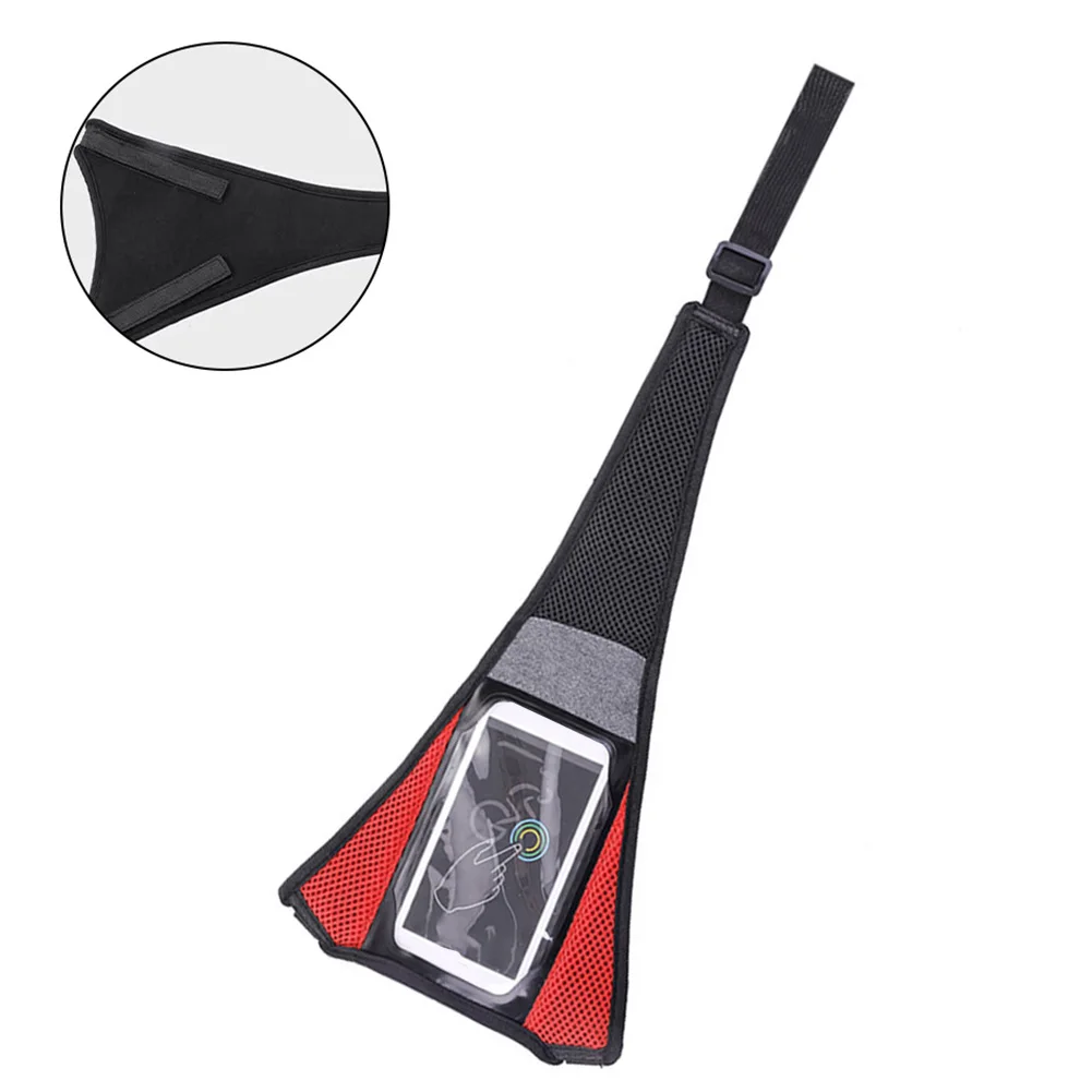 

1pc Bicycle Trainer Sweat Absorb Net Strap Driving Cloth Road Antiperspirant Belt Sweat Net 56x19cm Training Sports Equipment