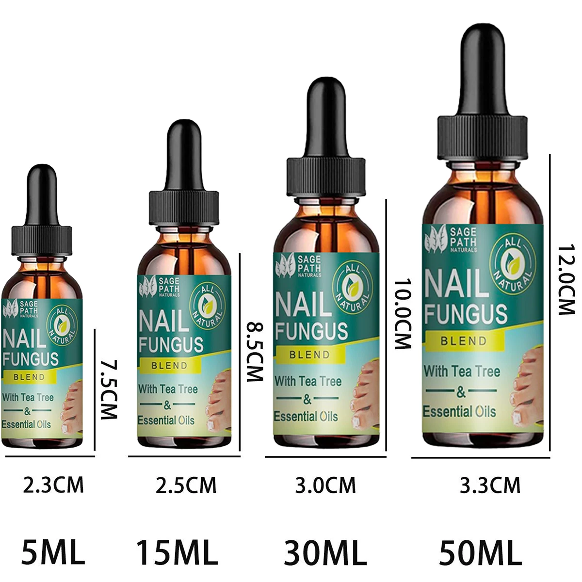 7DAYS Repair Nail Fungus Treatments Essence Foot Care Serum Toe Nails Fungal Removal Gel Anti-Infection nail care essence
