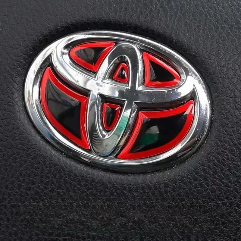 Car Steering Wheel Stickers Carbon Fiber Trims Inner Sticker For Toyota Prius Corolla Rav4 Yaris Verso Camry Interior Decals Accessories