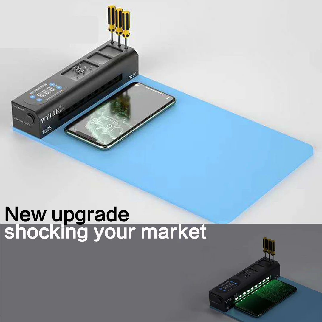 

WL-1805 LCD Blue Screen Splitter Rapid Heating Stage Separator Pad for iPad Mini Phone Smartphone LCD Screen Repair Tool