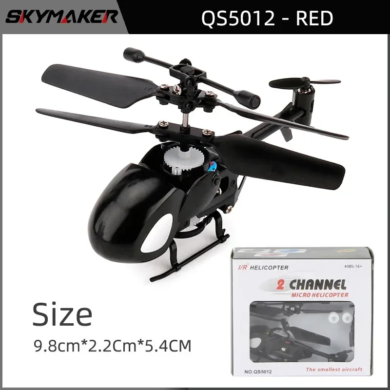 Gros plan sur le rotor principal de l'hélicoptère RC télécommandé 2.4GHz, avec le gyroscope visible sous le capot transparent.