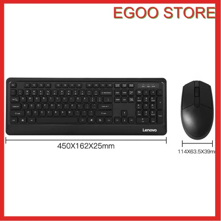 

Lenovo Original Wireless Keyboard and Mouse Set Combo KN100 KN102 2.4G Hz bluetooth Connection for Laptop for Desktop Computer