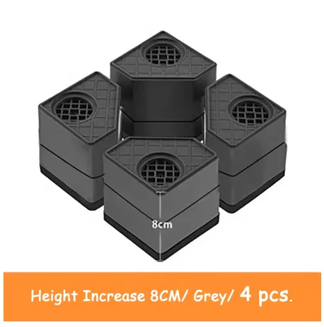 4 قطعة منصات قدم مكافحة الاهتزاز غسالة صدمة وسادة...