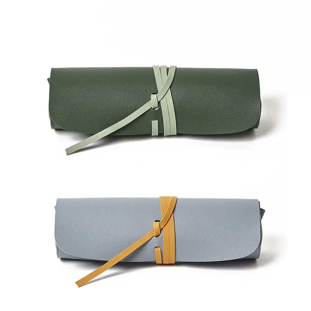 

PU Leather Mini Pencil Bag Travel Girl Women Beauty Organizer Makeup Pouch Make Up Brush Storage Bag Cosmetic Bag