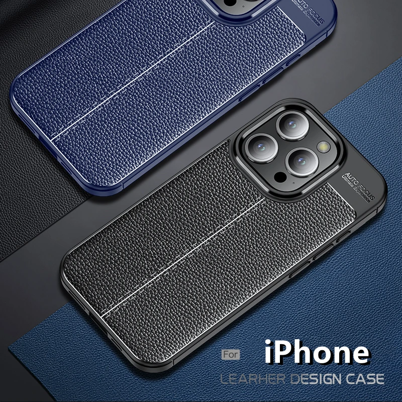 Per Iphone 15 Pro Custodia Cover Iphone 15 Pro Max Morbida Pelle Tpu Per Fundas Iphone Se 2022 2 3 11 12 13 14 15 Pro Max Plus Cover