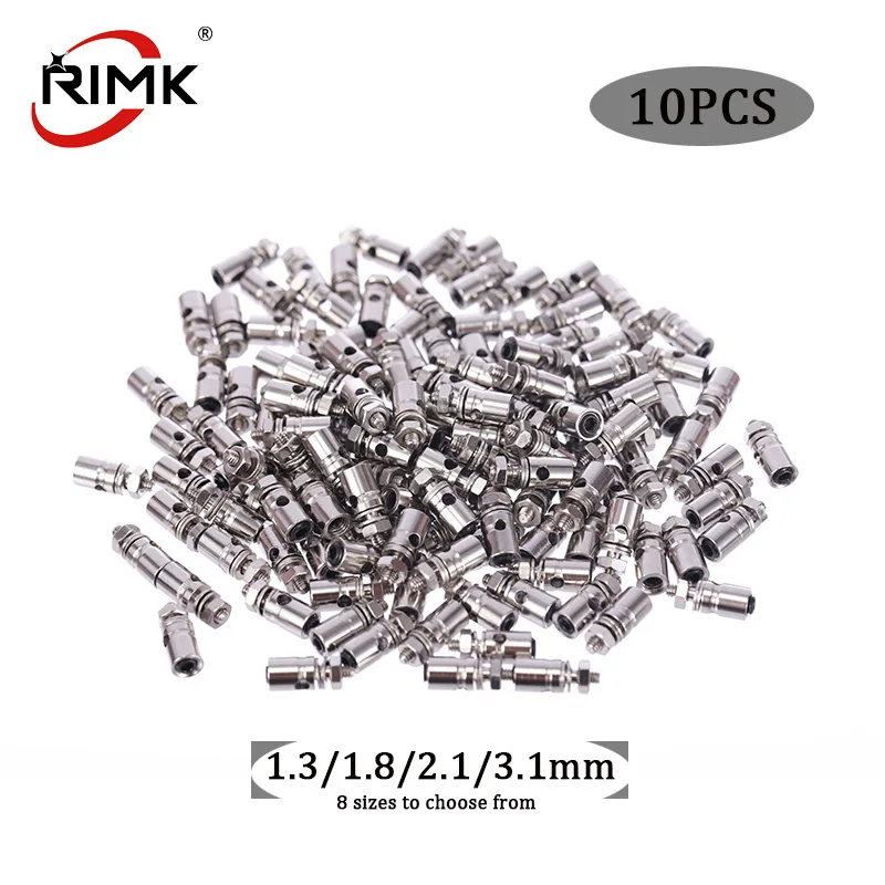 10 Stücke RC Flugzeug Boot Stößelstange Verknüpfung Stopper Servo Anschlüsse Einstellbarer Durchmesser 3,1mm/2,1mm/1,8mm/1,3mm Hubschrauber Rc Boot