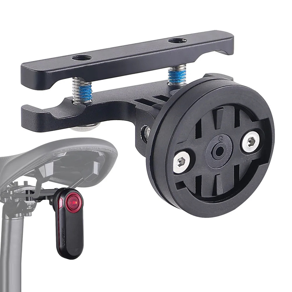 Bicycle Tail Light Saddle Support Anti-Slip MTB Bike Light Holder Aluminum Alloy Bicycle Saddle Lamp Mount Cycling Accessories