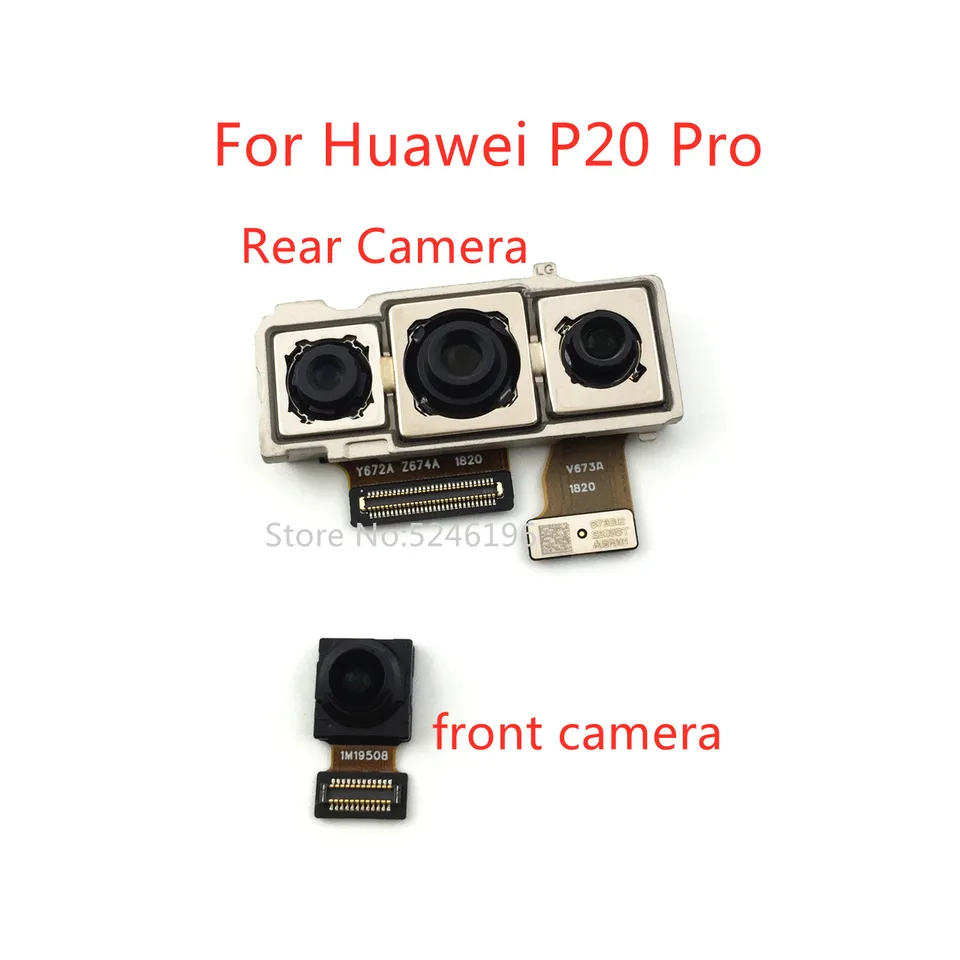 1pcs Back big Main Rear Camera front camera Module Flex Cable For