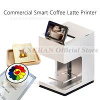 HomeWise Automatic Latte Art Machine Coffee Latte Printer Coffee Printer Pattern Printer Food Surface Printer Caramel 110V-220V 1