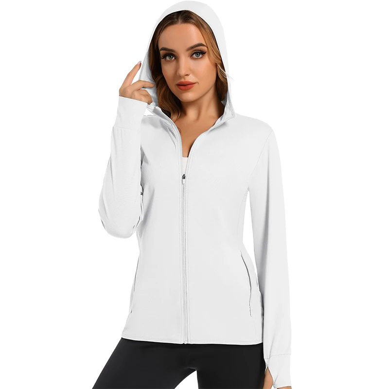 MAGCOMSEN Women's Hoodies T-shirt UPF50+ UV Sun Protection Long Sleeve  Shirts Summer Thin Jacket Hooded Shirt for Hiking Fishing - AliExpress