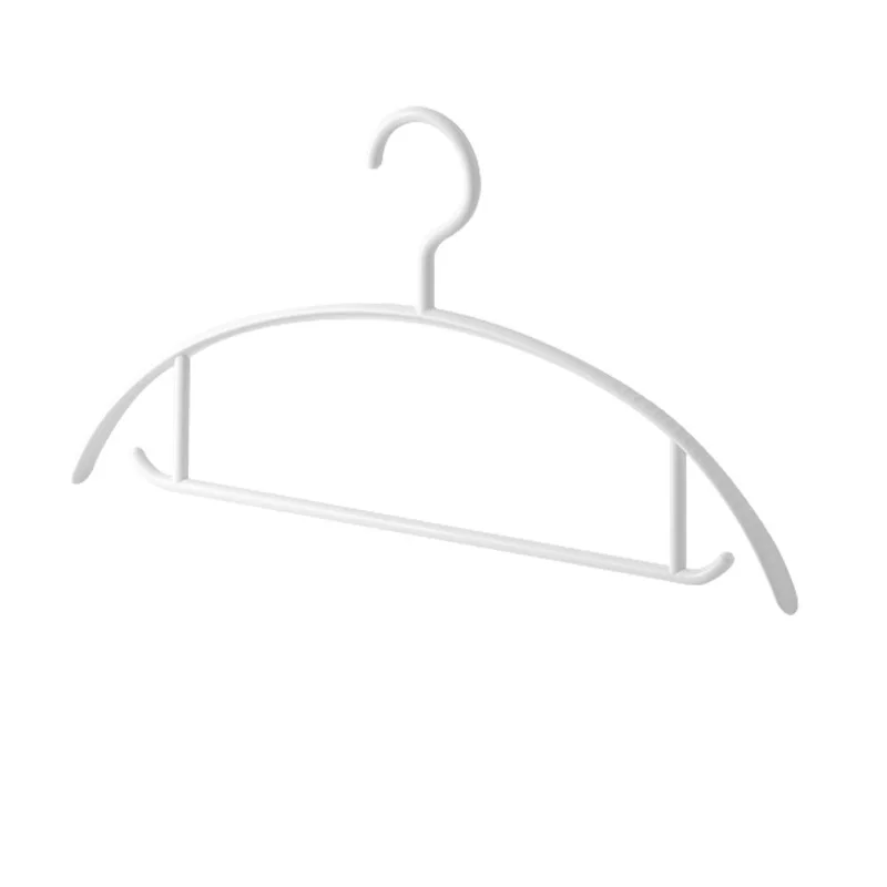 10pcs Adult Clothes Hanger Racks Plastic Display Hangers Wide Shoulder  Non-slip Clothing Hanging Student Coats