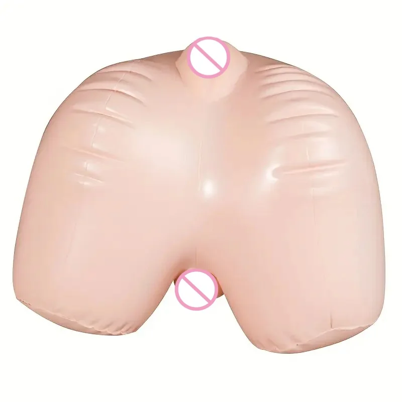 Inflatable Ass Cannon Holder Insertable Jet Cup Pillow Adult Erotic Masturbation Toys Male Sex Toys