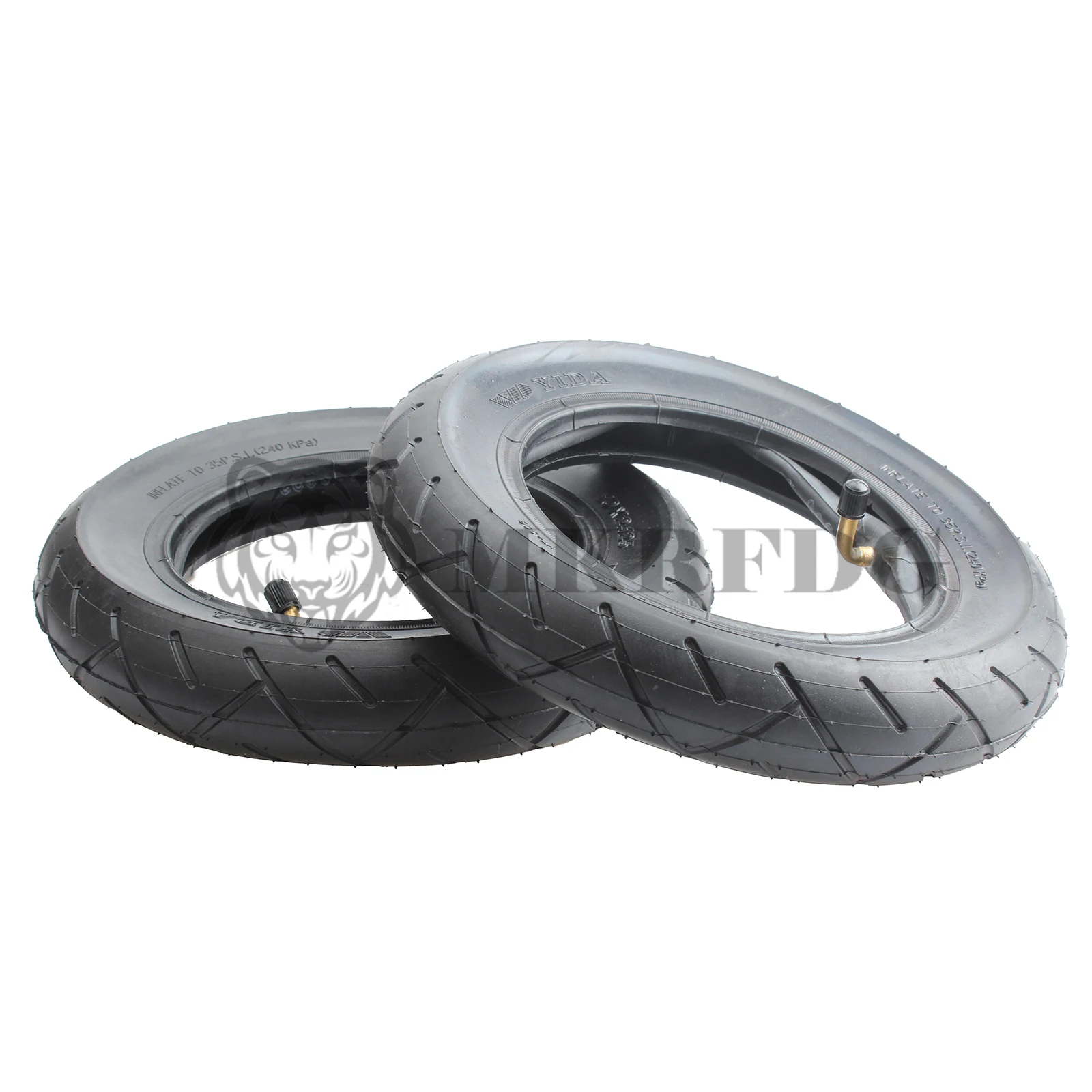 Inner Tire,10x2.125 Inner Tube For Electric Scooter Tire Replacement Wheels With 0 Valve Stem For 10inch Tires With 6inch Rims 2 Inner