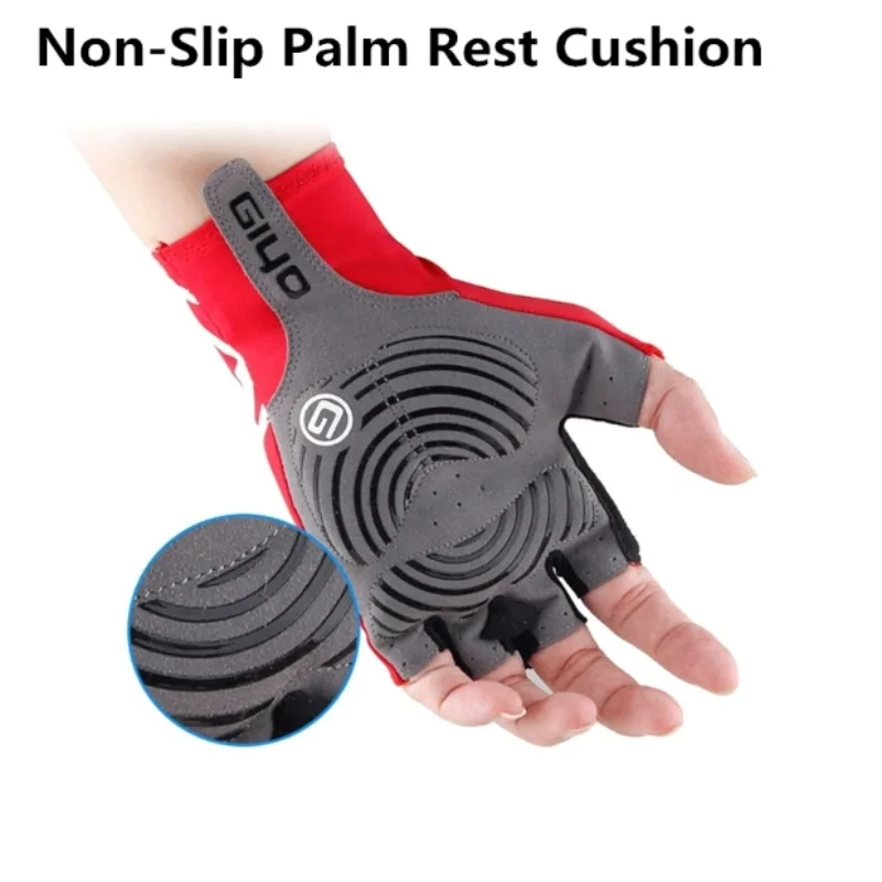 GIYO Gel Sports Cycling Gloves Half Fingers Touch Screen Road Bike MTB Women Men 2