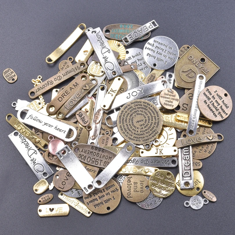 50 Charms Conchiglia E Stella Marina In Lega – Ciondoli Assortiti Per Creazioni Gioielli Fai-da-Te