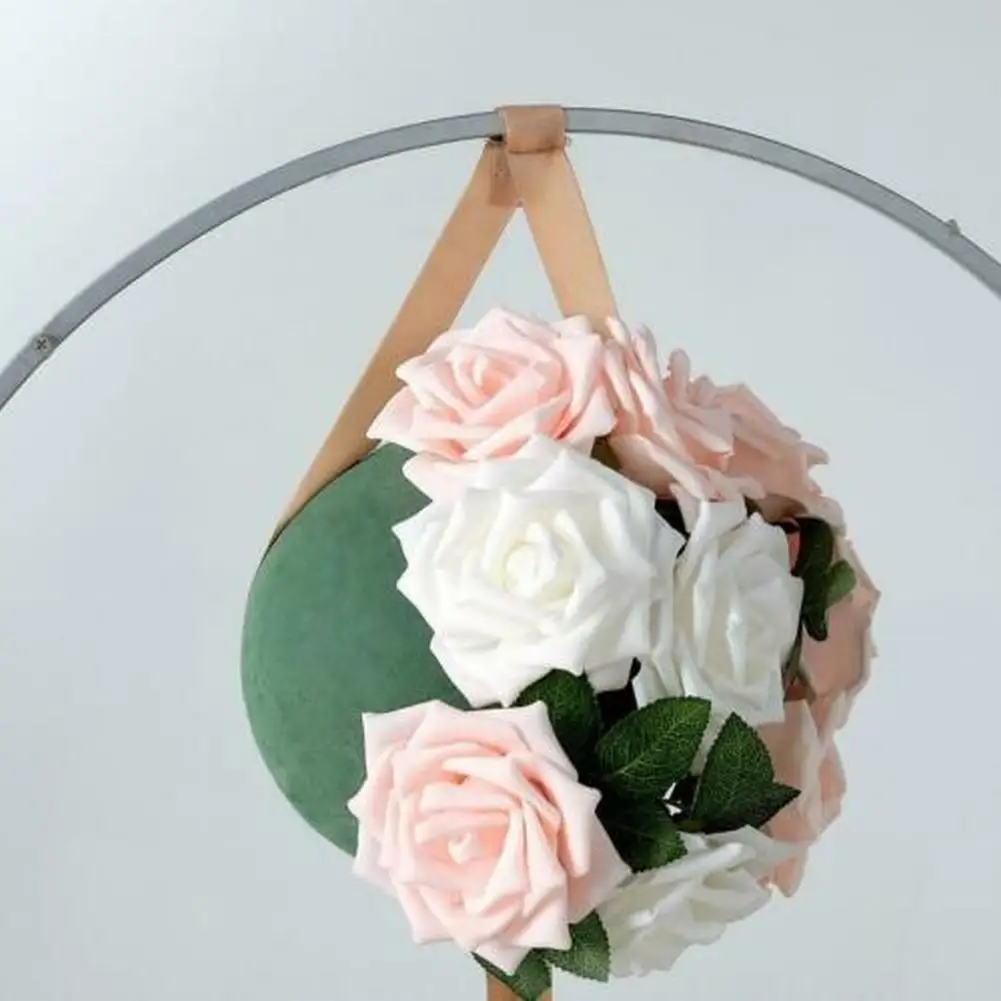 9-15 cm Rotondo Verde Fiori Secchi Fango Spugna Blocchi Schiuma Bagnata Bouquet Floreale Decorazione Della Casa FAI DA TE Strumenti di Disposizione Floreale Fresco  15