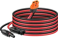 Connecteur solaire 1/2/3M vers adaptateur XT60I-F, câble 12awg, câble de Charge du panneau solaire pour générateur solaire, statio d'énergie Portable 2