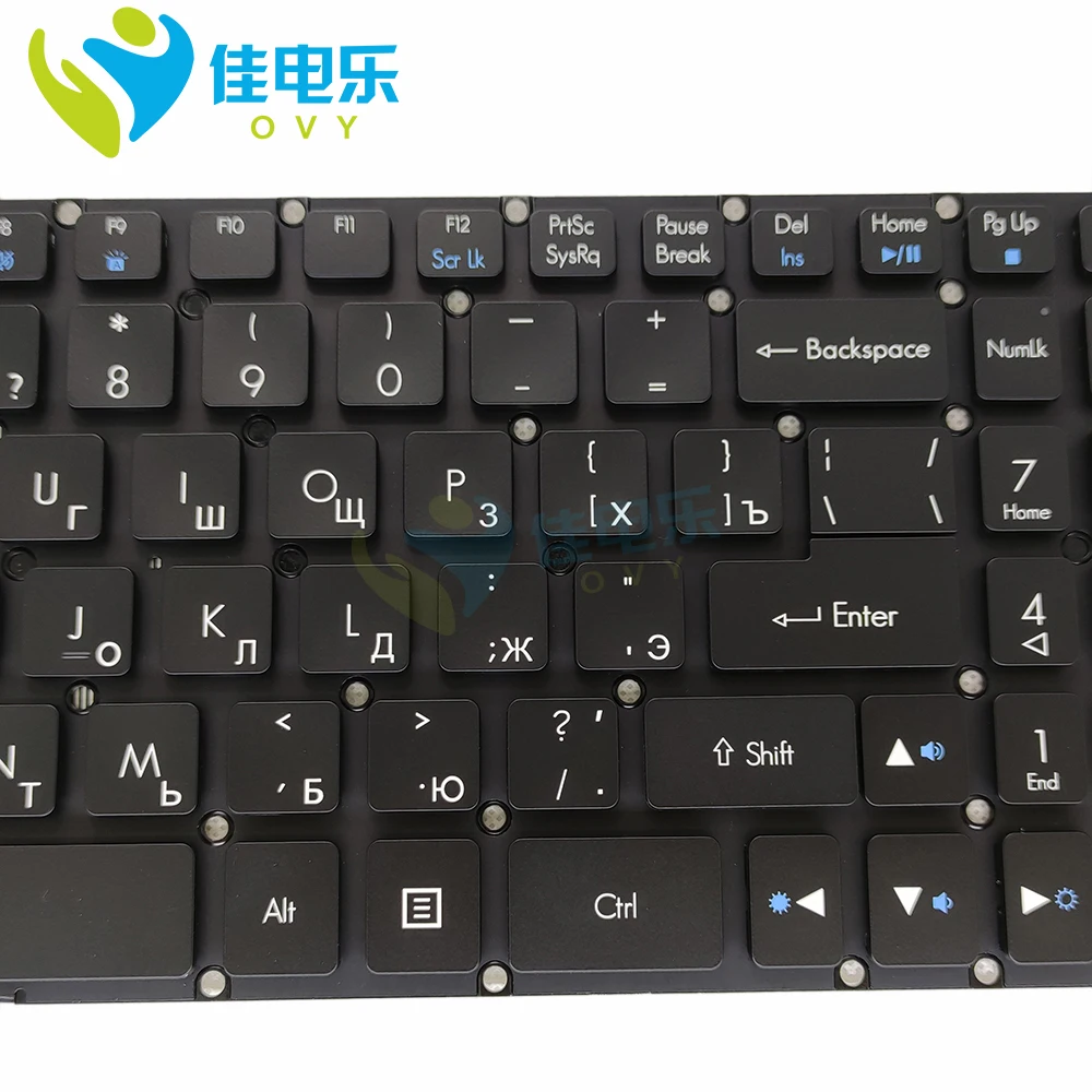 Teclado Backlight Laptop para Acer Predator Helios 300 G3571 G3-572 Ph315-51 Ph317-51 Ph317-52 us e ru Teclados de Substituição Novo - Imagem 2