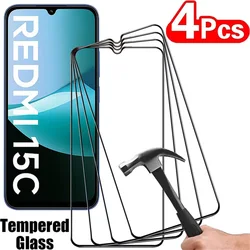 4 - Pack Premium Clear Tempered Glass HD Screen Protector - 4 PCS