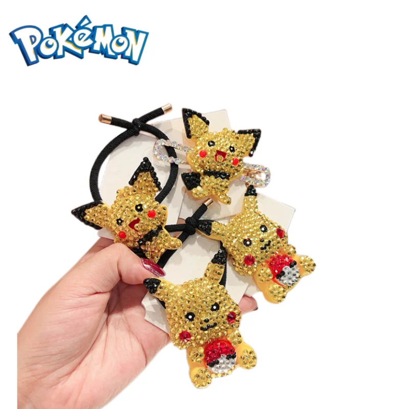 Pokemon Pikachu kawaii [Hair Clip] Set of 2 bangs direct from Japan yellow